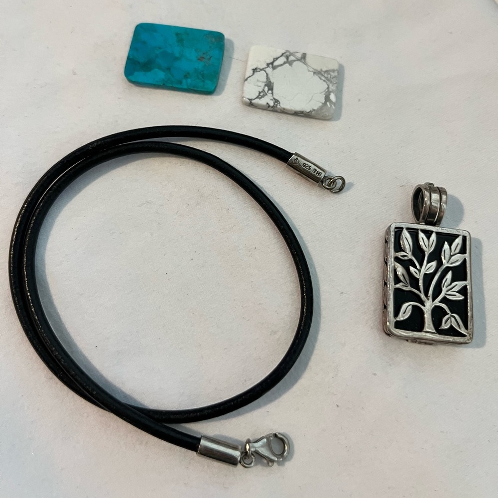 Silpada Sterling Silver Pendant-reversible